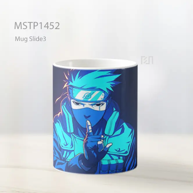 Kakashi Biru Neon Mug MSTP1452 - All-side / Desain