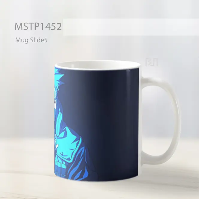Kakashi Biru Neon Mug MSTP1452 - All-side / Desain