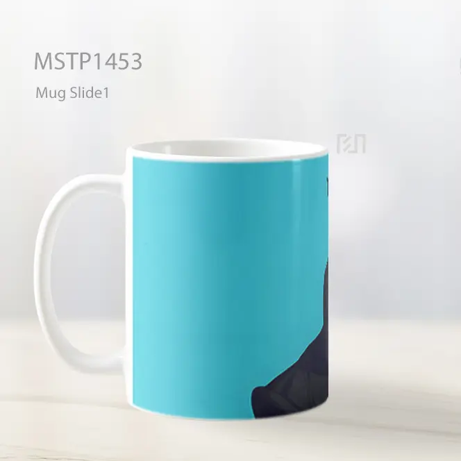 Kakashi Dengan Latar Biru Mug MSTP1453 - All-side / Desain