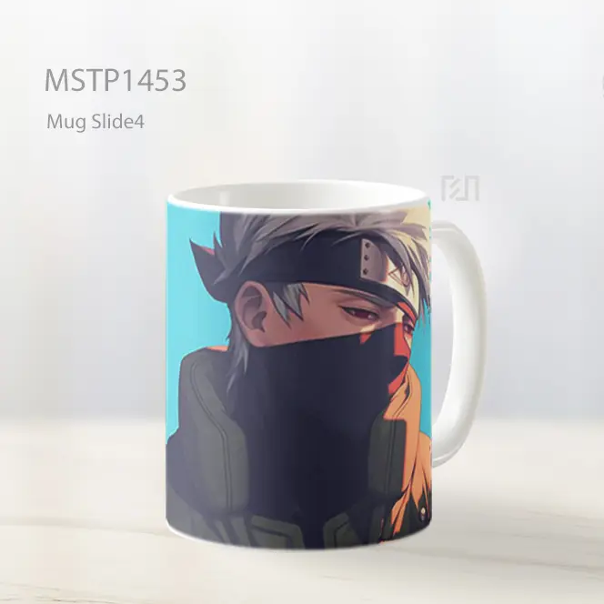Kakashi Dengan Latar Biru Mug MSTP1453