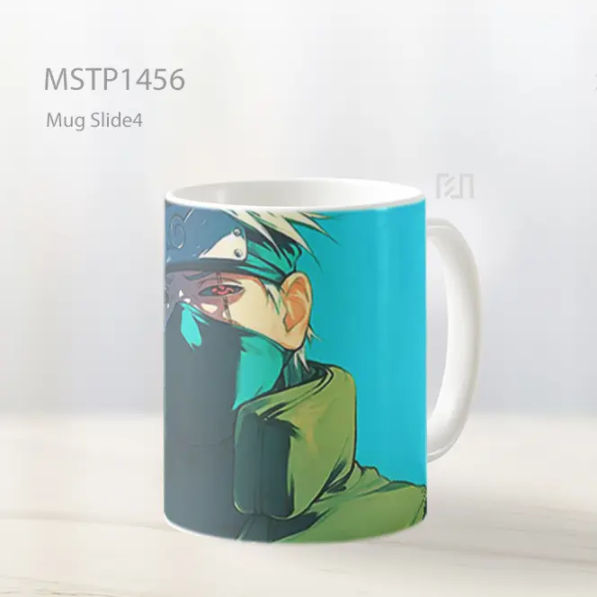 Kakashi Hatake Art Style Naruto Mug MSTP1456