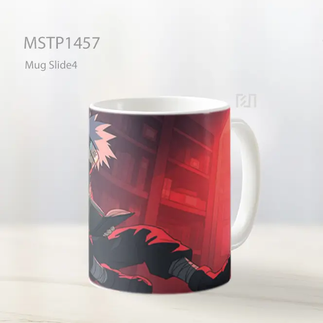 Kakashi Hatake Baca Buku Kartun Mug MSTP1457
