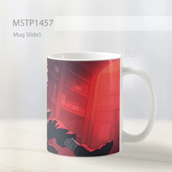 Kakashi Hatake Baca Buku Kartun Mug MSTP1457 - All-side / Desain