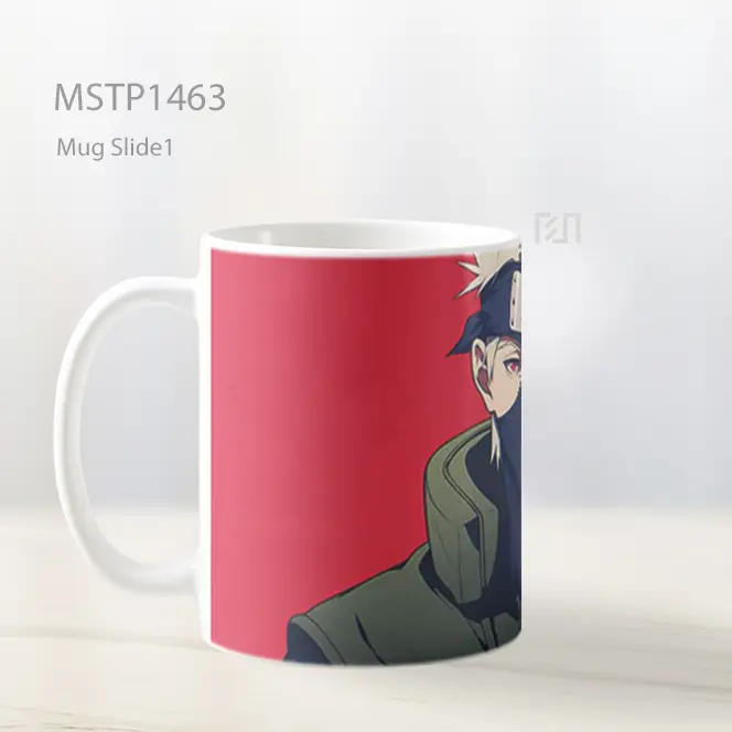 Kakashi Hatake Mangekyo Menyala Mug MSTP1463 - All-side / Desain