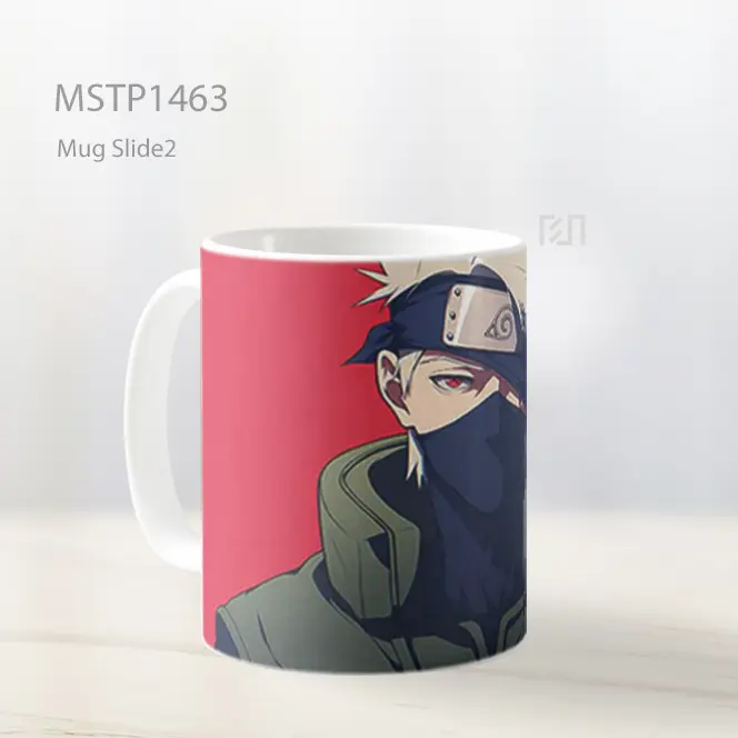 Kakashi Hatake Mangekyo Menyala Mug MSTP1463 - All-side / Desain