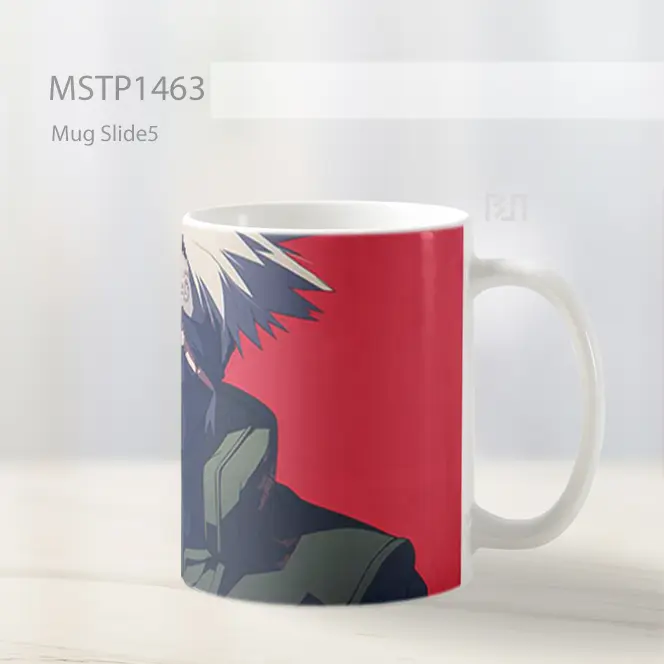 Kakashi Hatake Mangekyo Menyala Mug MSTP1463 - All-side / Desain