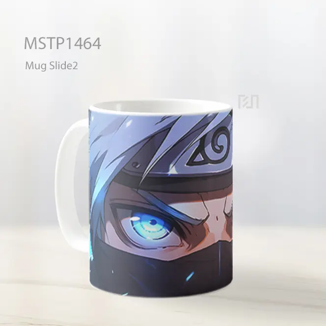 Kakashi Hatake Mata Biru Ungu Mug MSTP1464 - All-side / Desain