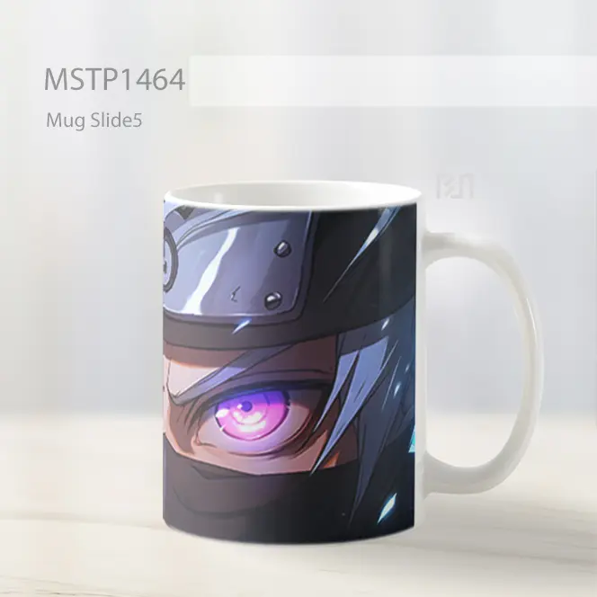 Kakashi Hatake Mata Biru Ungu Mug MSTP1464 - All-side / Desain