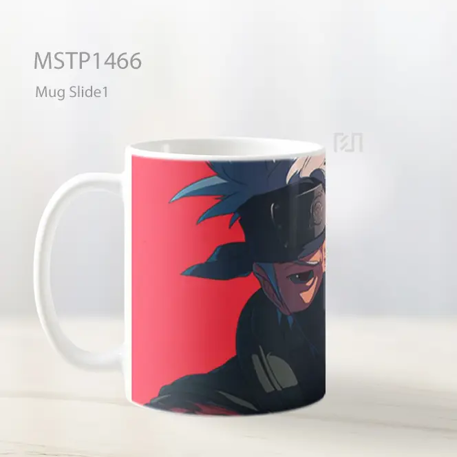 Kakashi Hatake Membuka Sharingan Mug MSTP1466 - All-side / Desain