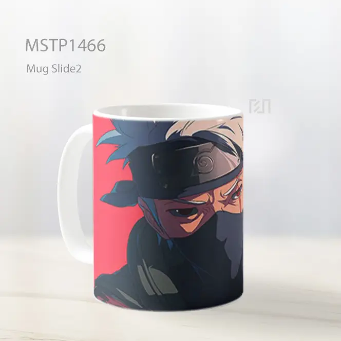 Kakashi Hatake Membuka Sharingan Mug MSTP1466 - All-side / Desain
