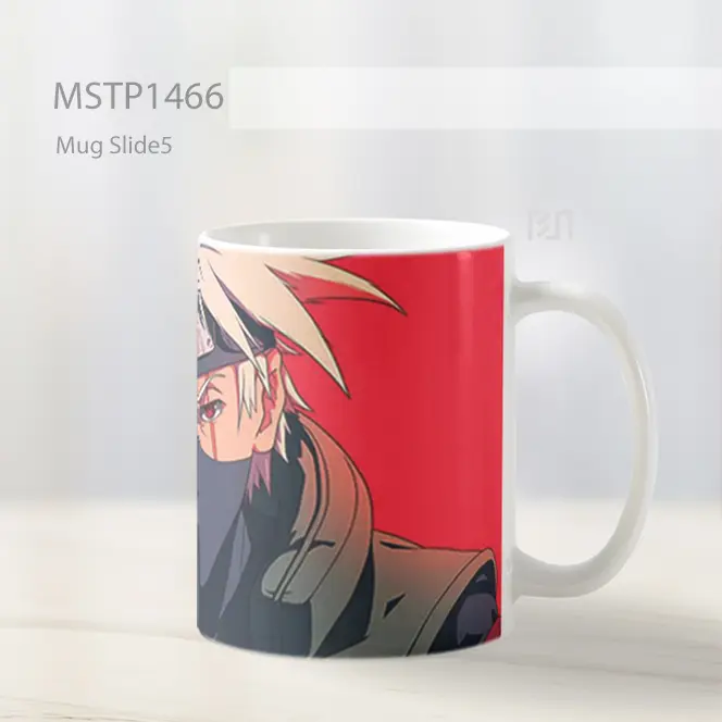 Kakashi Hatake Membuka Sharingan Mug MSTP1466 - All-side / Desain