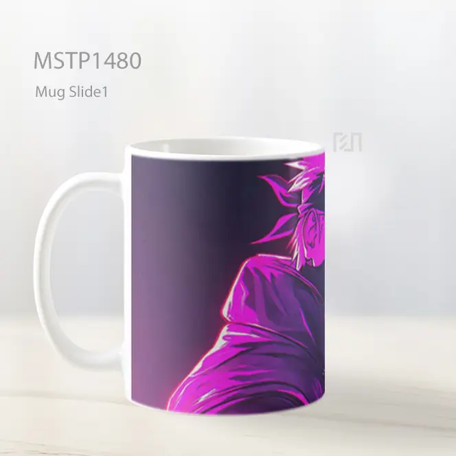 Kakashi Haze Ungu Mug MSTP1480 - All-side / Desain
