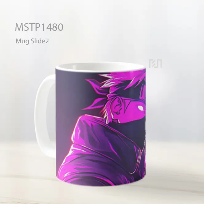 Kakashi Haze Ungu Mug MSTP1480 - All-side / Desain