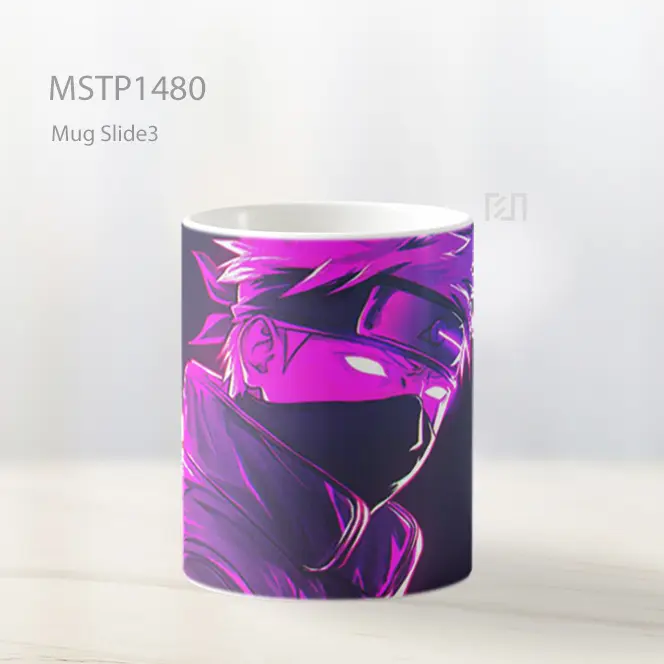 Kakashi Haze Ungu Mug MSTP1480 - All-side / Desain