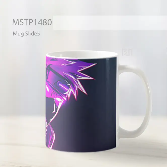 Kakashi Haze Ungu Mug MSTP1480 - All-side / Desain