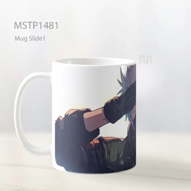 Kakashi Hormat Naruto Mug MSTP1481 - All-side / Desain