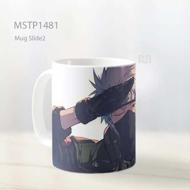 Kakashi Hormat Naruto Mug MSTP1481 - All-side / Desain