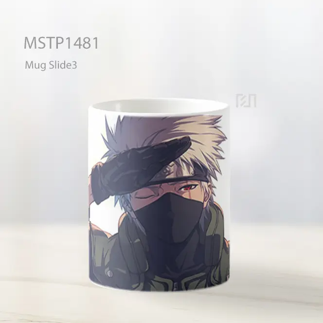 Kakashi Hormat Naruto Mug MSTP1481 - All-side / Desain