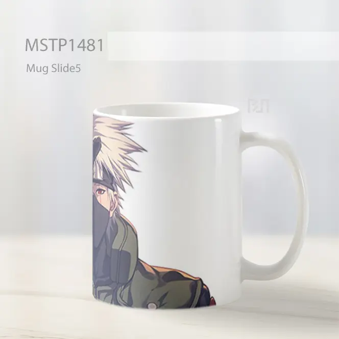 Kakashi Hormat Naruto Mug MSTP1481 - All-side / Desain
