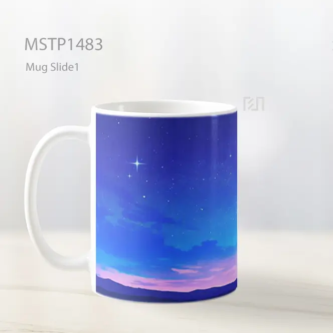 Kakashi Melihat Bintang Naruto Malam Mug MSTP1483 - All-side / Desain