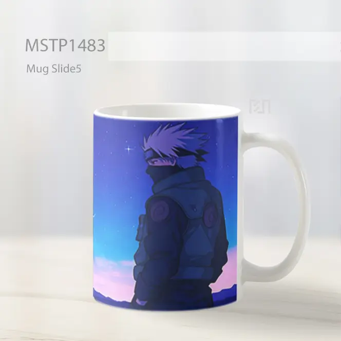Kakashi Melihat Bintang Naruto Malam Mug MSTP1483 - All-side / Desain