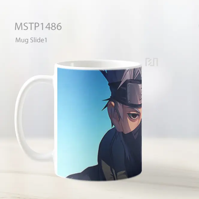 Kakashi Rahasia Topeng And Mata Mug MSTP1486 - All-side / Desain