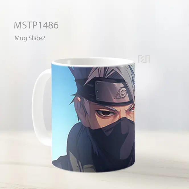 Kakashi Rahasia Topeng And Mata Mug MSTP1486 - All-side / Desain
