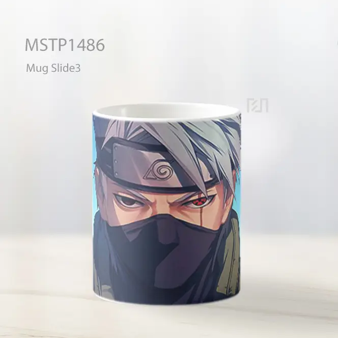 Kakashi Rahasia Topeng And Mata Mug MSTP1486 - All-side / Desain