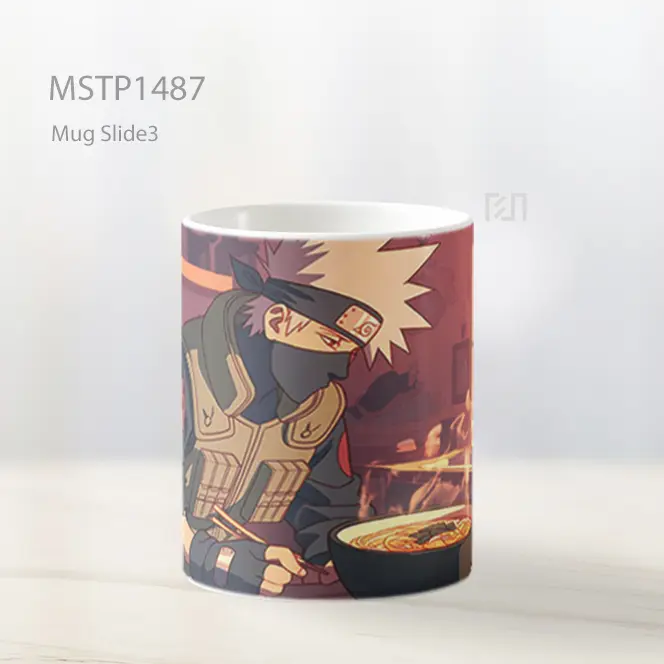 Kakashi Ramen Art Mug MSTP1487 - All-side / Desain