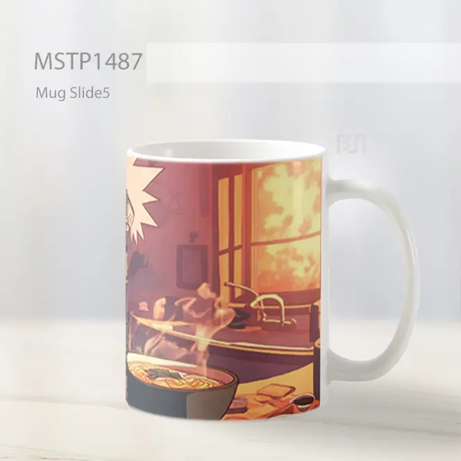 Kakashi Ramen Art Mug MSTP1487 - All-side / Desain