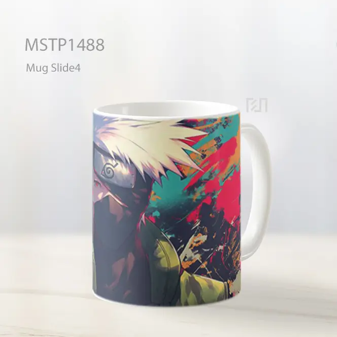Kakashi Sharingan Seni Kota Mug MSTP1488