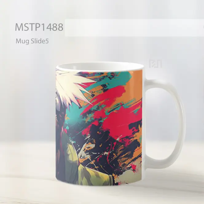 Kakashi Sharingan Seni Kota Mug MSTP1488 - All-side / Desain