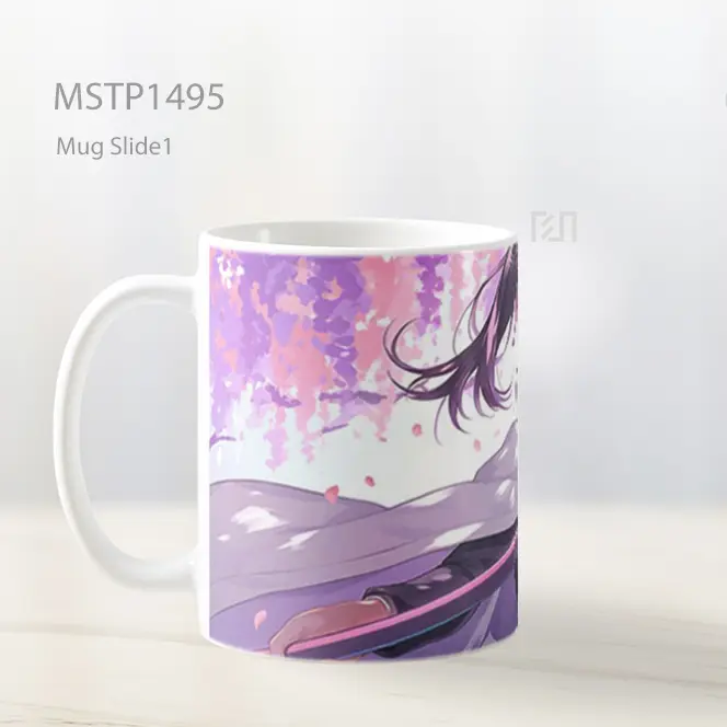 Kanao Tsuyuri Demon Slayer Pedang Pink Mug MSTP1495 - All-side / Desain