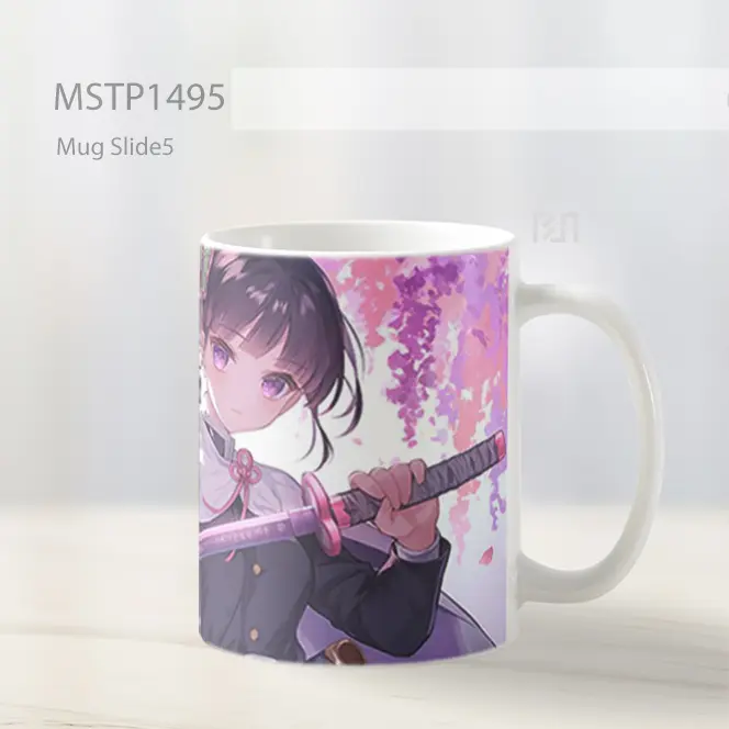 Kanao Tsuyuri Demon Slayer Pedang Pink Mug MSTP1495 - All-side / Desain