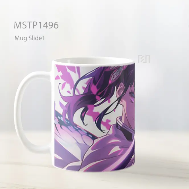 Kanao Tsuyuri Demon Slayer Pedang Ungu Mug MSTP1496 - All-side / Desain