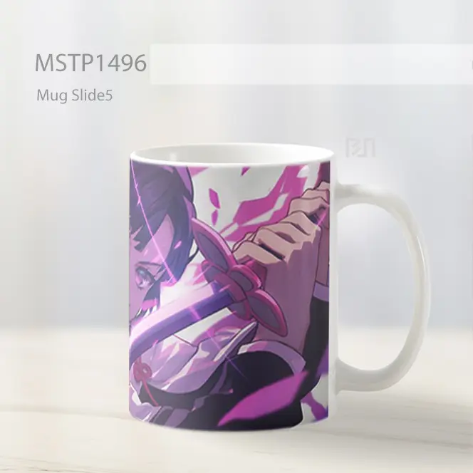 Kanao Tsuyuri Demon Slayer Pedang Ungu Mug MSTP1496 - All-side / Desain
