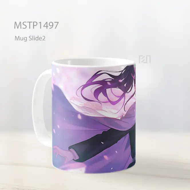 Kanao Tsuyuri Dengan Kupu Kupu Mug MSTP1497 - All-side / Desain
