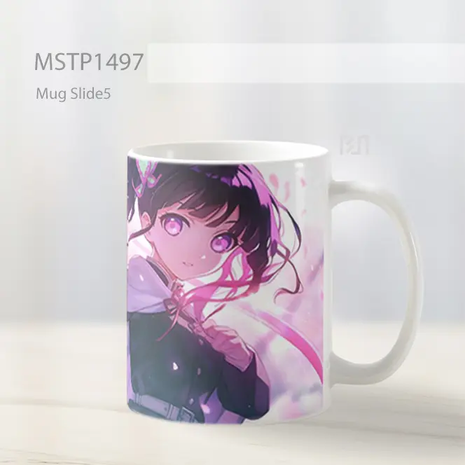 Kanao Tsuyuri Dengan Kupu Kupu Mug MSTP1497 - All-side / Desain