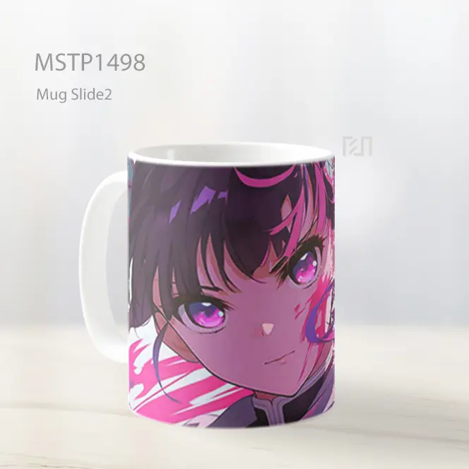 Kanao Tsuyuri Mata Kupu Kupu Mug MSTP1498 - All-side / Desain