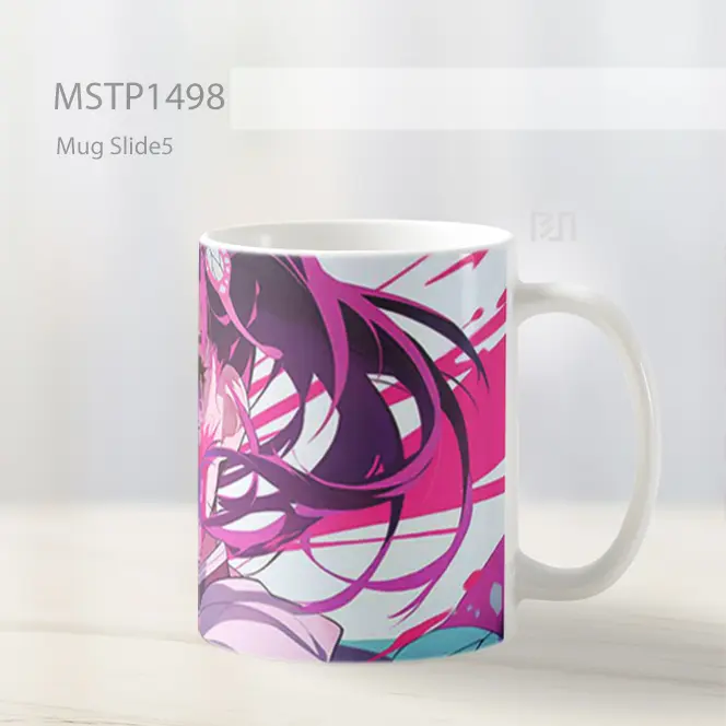Kanao Tsuyuri Mata Kupu Kupu Mug MSTP1498 - All-side / Desain