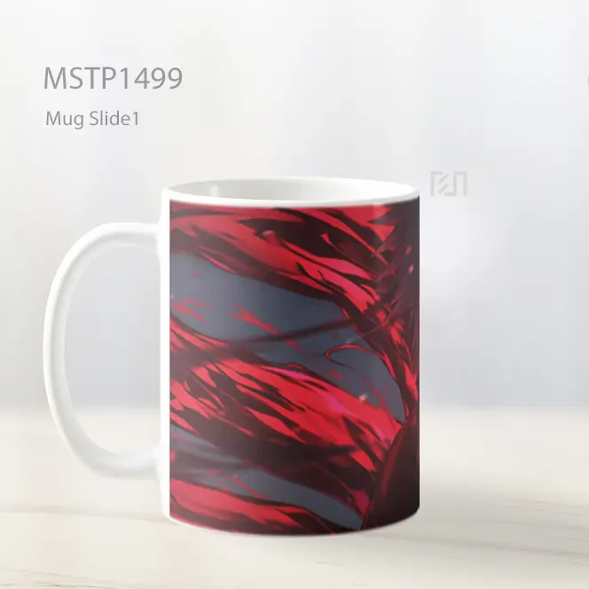 Kaneki Ken Half Ghoul Glowing Merah Mug MSTP1499 - All-side / Desain