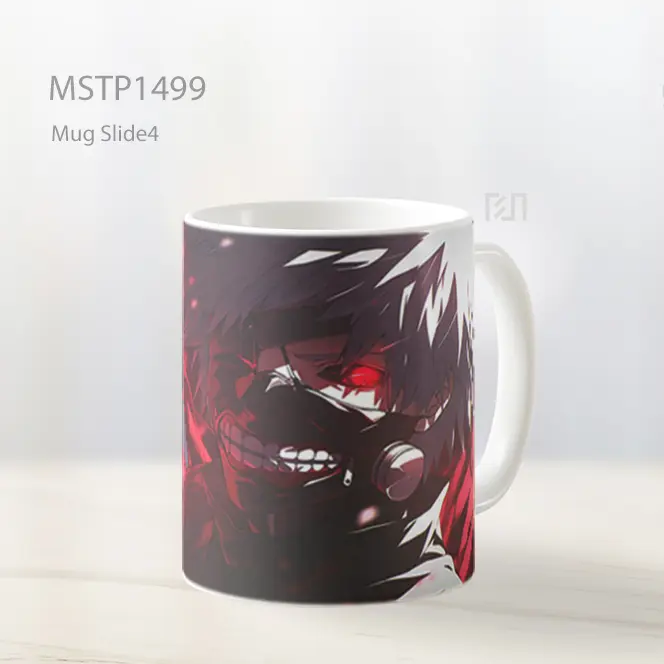 Kaneki Ken Half Ghoul Glowing Merah Mug MSTP1499