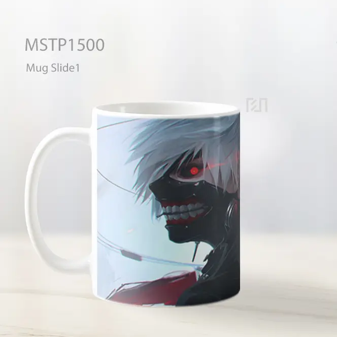 Kaneki Ken Masker Ghoul Anime Mug MSTP1500 - All-side / Desain