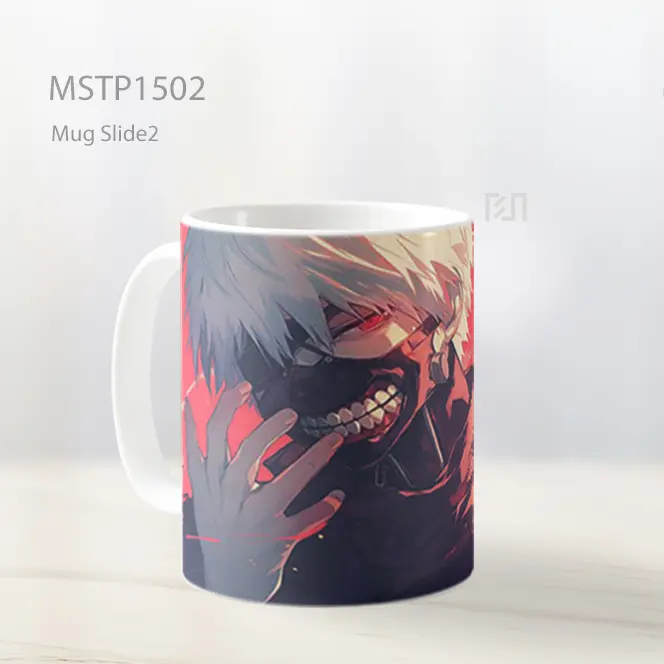 Kaneki Ken Setengah Kakuja Mug MSTP1502 - Tampak Tengah