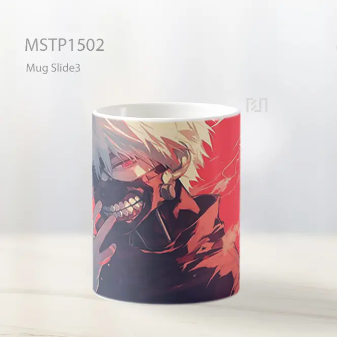 Kaneki Ken Setengah Kakuja Mug MSTP1502 - Tampak Tengah