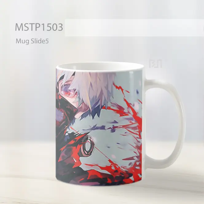 Kaneki Ken Tokyo Ghoul Keren Mug MSTP1503 - All-side / Desain