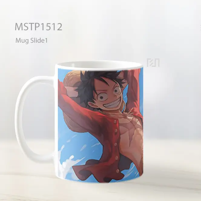 Kapten Topi Jerami Tatapan Bebas Mug MSTP1512 - All-side / Desain