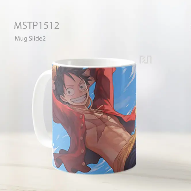 Kapten Topi Jerami Tatapan Bebas Mug MSTP1512 - All-side / Desain