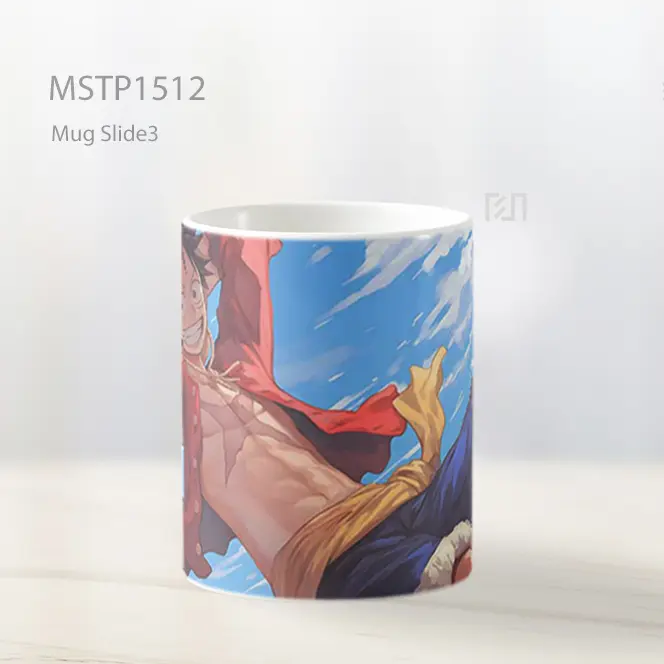 Kapten Topi Jerami Tatapan Bebas Mug MSTP1512 - All-side / Desain