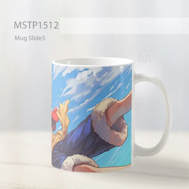 Kapten Topi Jerami Tatapan Bebas Mug MSTP1512 - All-side / Desain